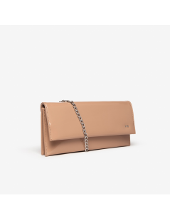 Nero Giardini Pochette Borsa Elegante Vernice Liscio Nudo
