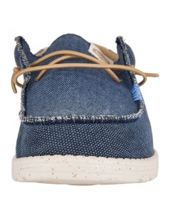 Hey Dude Uomo Wally Vaschetta Elastici Tessuto Navy