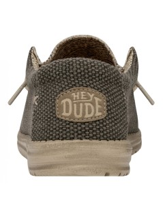 Hey Dude Uomo Wally Vaschetta Elastici Tessuto Militare