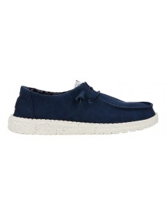 Hey Dude Donna Wendy Platform Bassa Elastici Navy
