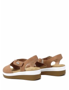 Susimoda Sandalo Fascia Intreccio Braccialetto Elastico Velcro Cuoio