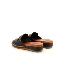 Susimoda Ciabatta Monofascia Accessorio Corda Nodo Nappa Nero