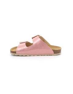 Grunland Ciabatta Arizona Bio Birk Fibbie Larghe Perlato Cipria