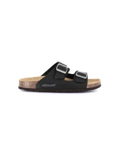 Grunland Ciabatta Donna Arizona Birk Zeppa Bassa Nero