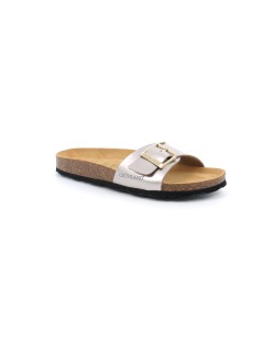 Grunland Ciabattina BioSoft Birk Monofascia Laminato Bronzo