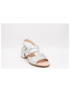 Callaghan Sandalo Tacco Doppia Fascia T Braccialetto Argento