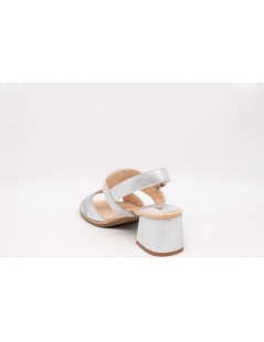 Callaghan Sandalo Tacco Doppia Fascia T Braccialetto Argento