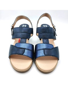 Callaghan Sandalo Tacco Doppia Fascia T Braccialetto Blu