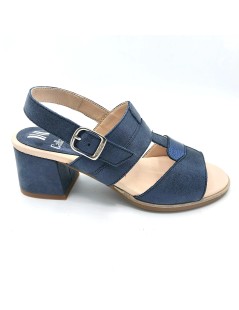 Callaghan Sandalo Tacco Doppia Fascia T Braccialetto Blu