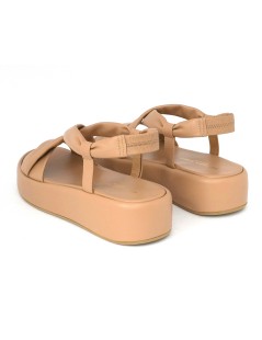 Gianmarco Sorelli Yuri Sandalo Platform Incrocio Nappa Antilope