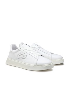 Guardiani Sneakers Uomo New Era Cassetta Logo Pelle Bianco