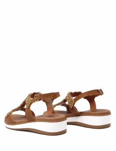 Susimoda Sandalo Fascia T Collo Accessorio Strass Nappa Cuoio