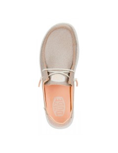 Hey Dude Donna Wendy Metallic Elastici Rosa Gold