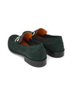 Wexford Mocassino Uomo College Morsetto Nabuk Verde Abete