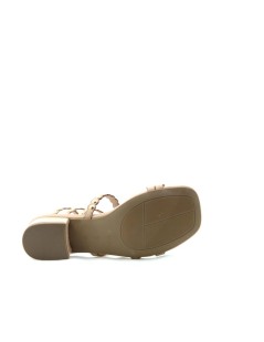 Menbur Sandali Tacco Multifasce Borchie Spirale Caviglia Pietra