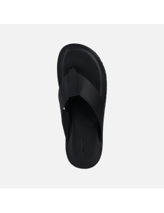 Geox ERICE Ciabatta Infradito Zeppa Bassa Nero