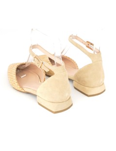 Lorenzo Mari Decollette Giglio Punta Braccialetto Rafia Sabbia