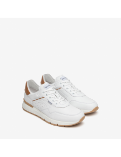 Nero Giardini Sneakers Balance Fondo Medio Nappa Bianco
