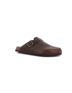 Grunland Sabot Uomo Boston Birk Bio Ingrassato Mogano