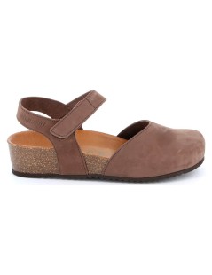 Grunland Sandalo Bio Birk Punta Chiusa Braccialetto Testa di Moro