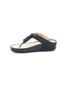 Grunland Ciabatta Infradito Fit Accessorio Gioiello Nero