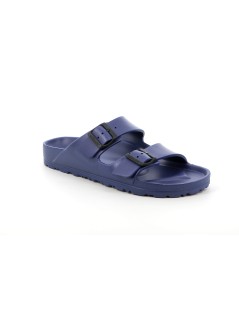 Grunland Ciabatta Uomo Gomma EVO Birk Arizona Blu