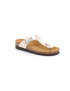 Grunland Ciabatta Infradito Bio Birk Zeppa Alta Rame