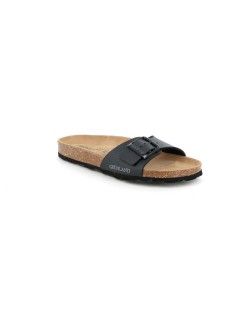 Grunland Ciabattina Birk Bassa Monofascia Fibbia Nero