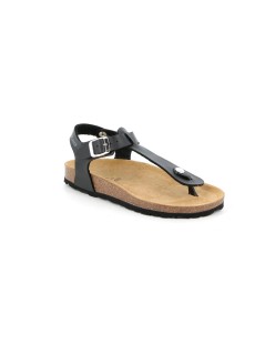 Grunland Sandalo infradito Donna Gizeh Birk Nero