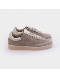 Kebo Sneakers Uomo Fondo Cassetta Camoscio Sabbia