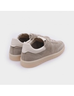Kebo Sneakers Uomo Fondo Cassetta Camoscio Sabbia