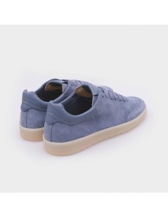 Kebo Sneakers Uomo Fondo Cassetta Camoscio Jeans