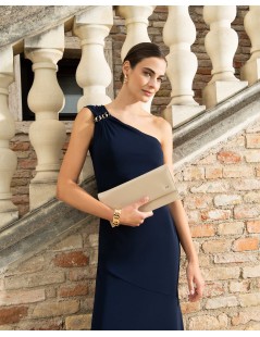 Nero Giardini Pochette Media Patta Calamita Tracolla Catena Lino