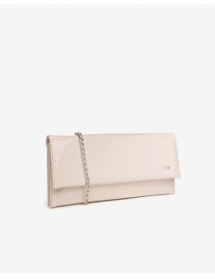 Nero Giardini Pochette Media Vernice Patta Calamita Catena Tracolla Latte