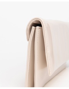 Nero Giardini Pochette Media Vernice Patta Calamita Catena Tracolla Latte