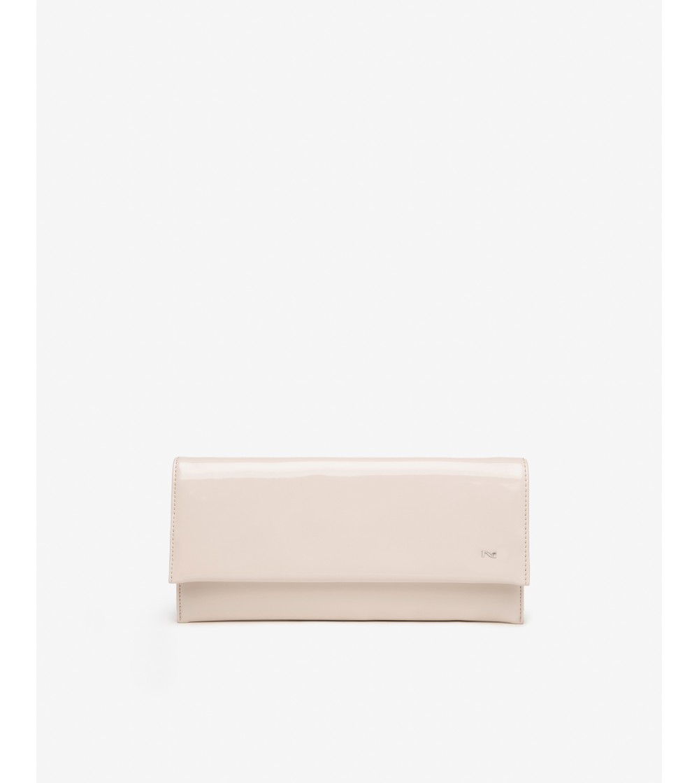 Nero Giardini Pochette Media Vernice Patta Calamita Catena Tracolla Latte