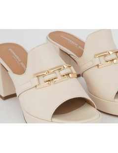 Gianmarco Sorelli Nora Mule Plateau Fascia Accessorio Kiss