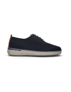 Valleverde Sneakers Tessuto Traforato Fondo Gomma Blu