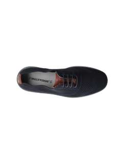 Valleverde Sneakers Tessuto Traforato Fondo Gomma Blu