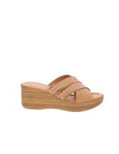 Valleverde Ciabatta Zeppa Fascia Incrocio Intreccio Strass Sabbia