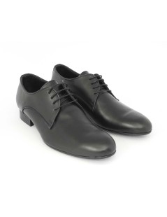 Herry Sax Stringata Uomo Derby Artigianale Liscio Nero