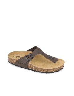 Valleverde Ciabatta Infradito Birk Marrone