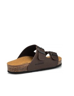 Valleverde Ciabatta Biosoft Arizona 2 Fibbie Marrone