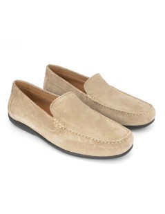 Geox Mocassino Uomo Ascanio Car Shoe Liscio Sabbia