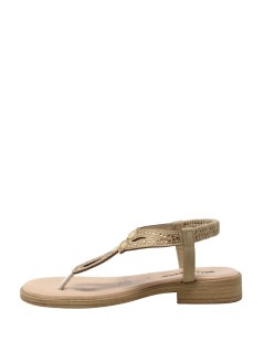 Valleverde Sandalo Infradito Gioielli Fascia Tallone Elastica Cuoio