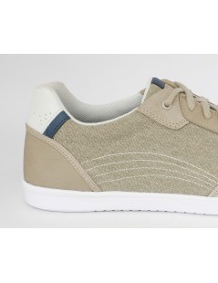 Geox Sneakers Uomo Walee Tessuto Camoscio Taupe