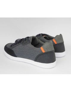 Geox Sneakers Uomo Walee Tessuto Camoscio Blu