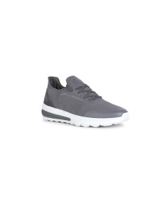 Geox Sneakers Uomo Spherica Actif Tessuto Slipon Grigio
