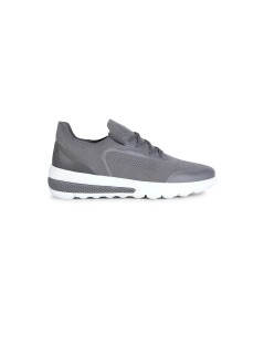Geox Sneakers Uomo Spherica Actif Tessuto Slipon Grigio