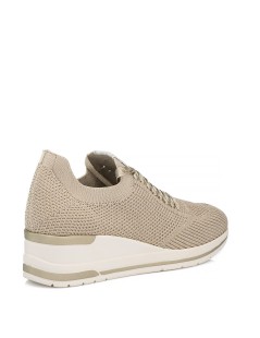 Valleverde Sneakers Tessuto Lurex Zeppa Oro